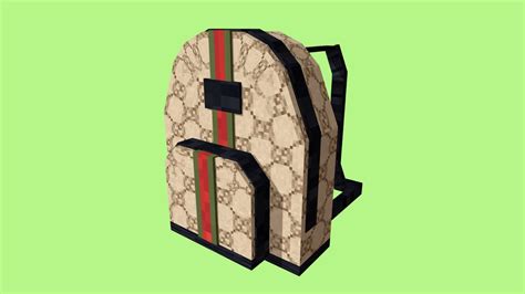 gucci backpack 3d model|Gucci Backpack Bag 3D .